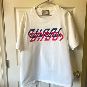 Gucci Mirror Print Cotton Jersey T-Shirt — Relisting